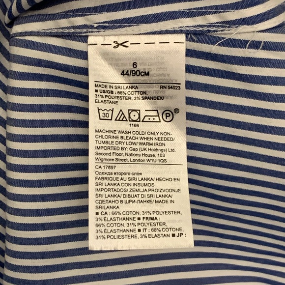 Banana Republic Stripe Shirt - Picture 6 of 8